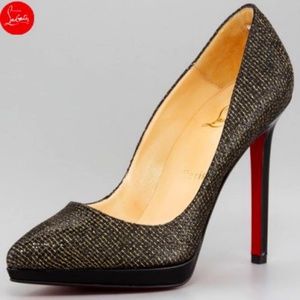 Christian Louboutin Glitter Pumps